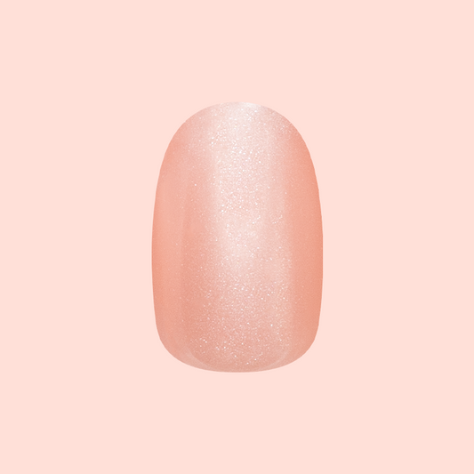 Candy Floss | Extra Short | Round - Tab Press-On