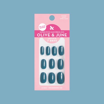 Aprés Mani - Tab Press-On | Short | Round