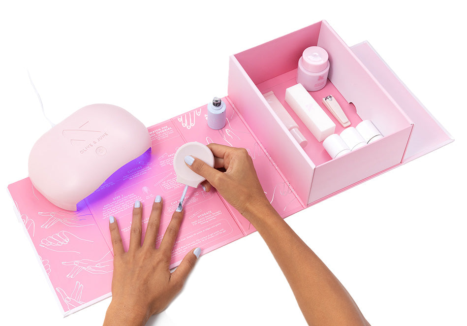 The Gel Mani System - 6 Gel Polishes + BP Gel