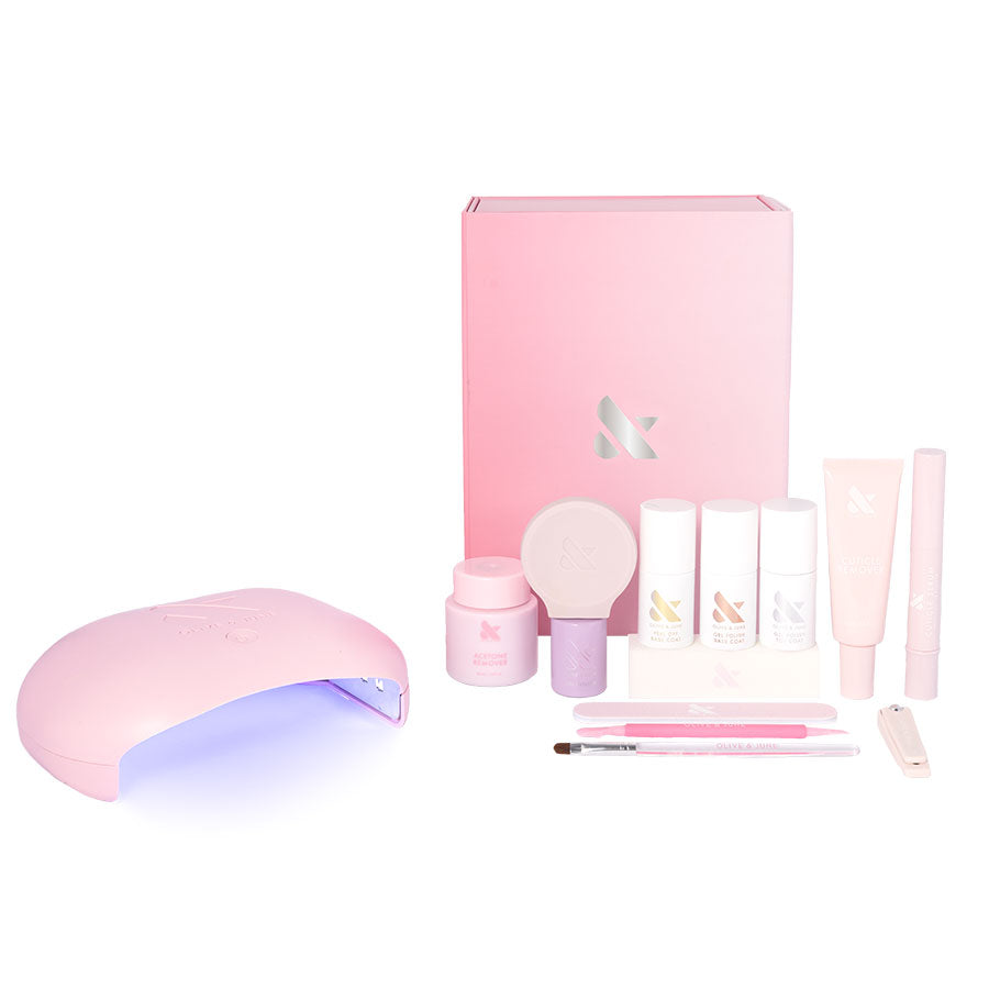 The Gel Mani System - 6 Gel Polishes + BP Gel