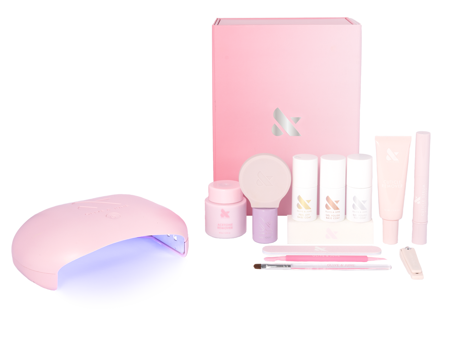 The Gel Mani System - 6 Gel Polishes + BP Gel