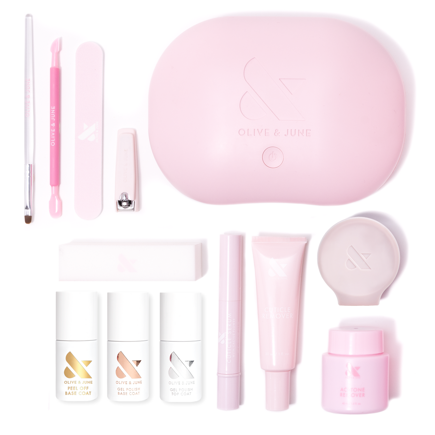 The Gel Mani System - 6 Gel Polishes + BP Gel