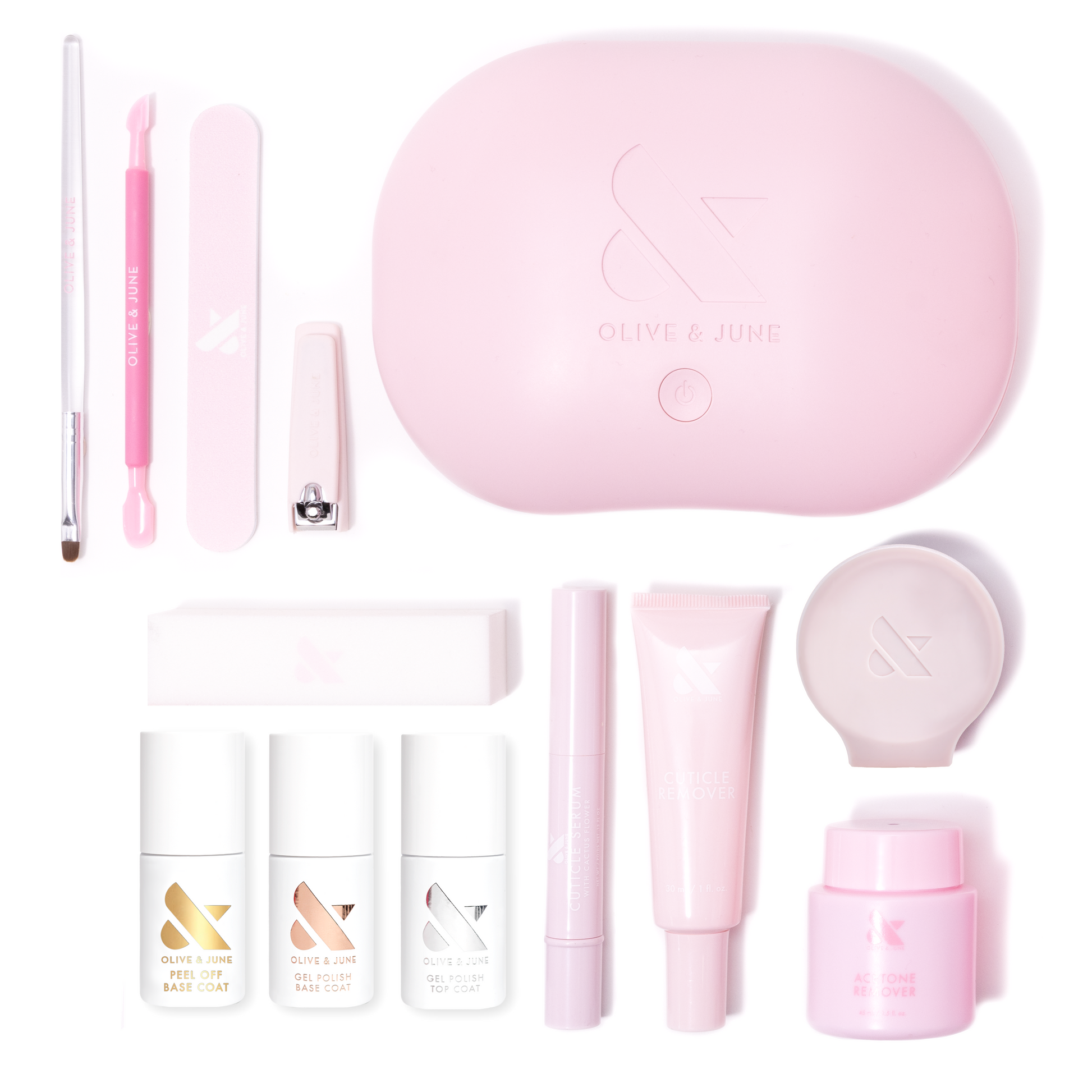 The Gel Mani System - 6 Gel Polishes + BP Gel
