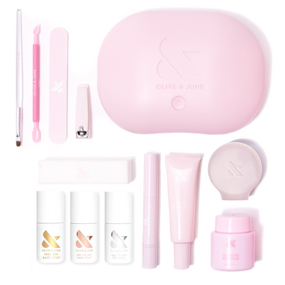 The Gel Mani System - 6 Gel Polishes + BP Gel