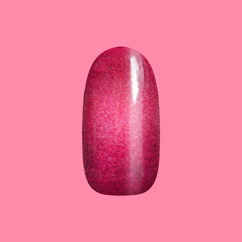 Magenta Velvet - Press-On | Medium | Oval