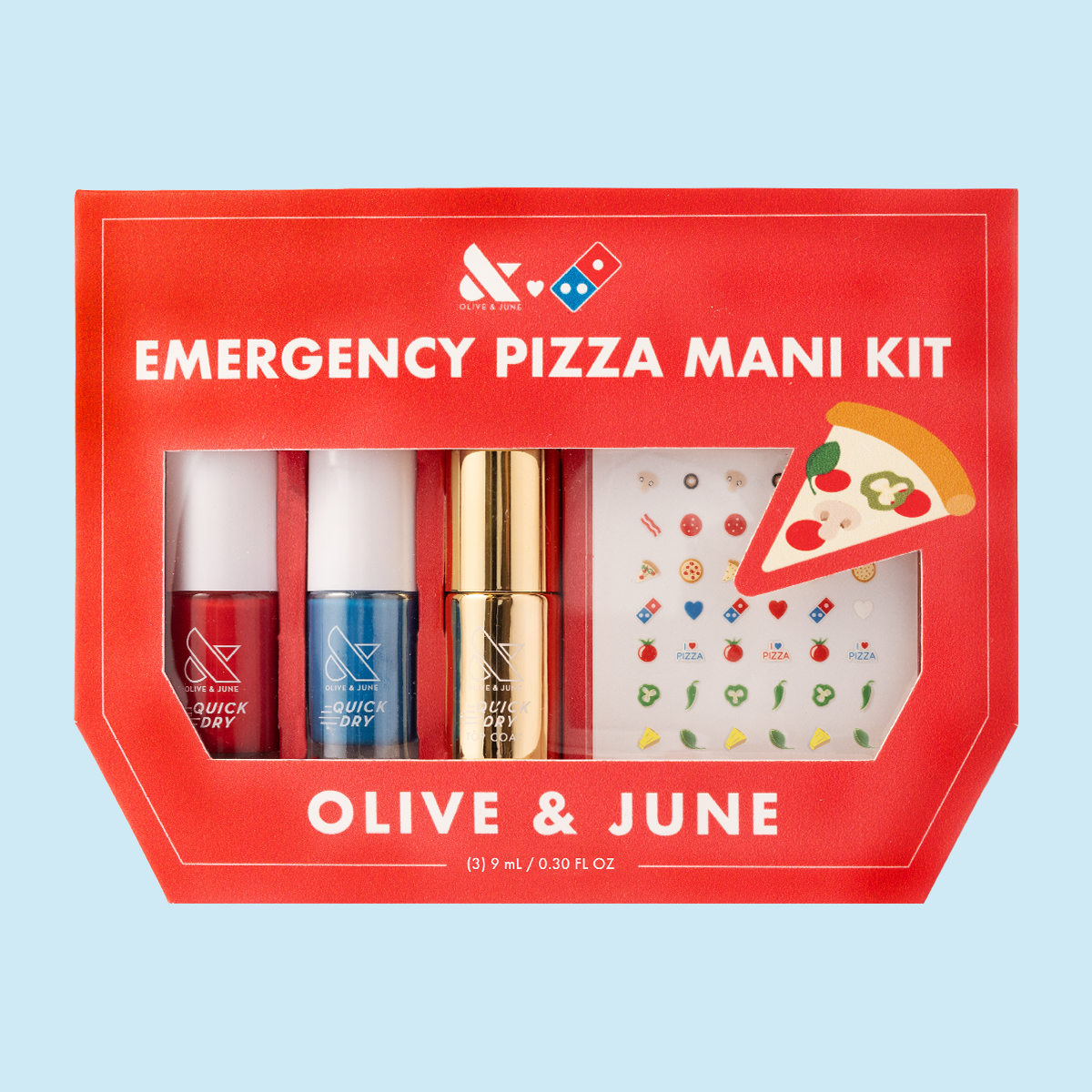Domino’s Pizza Mani Kit