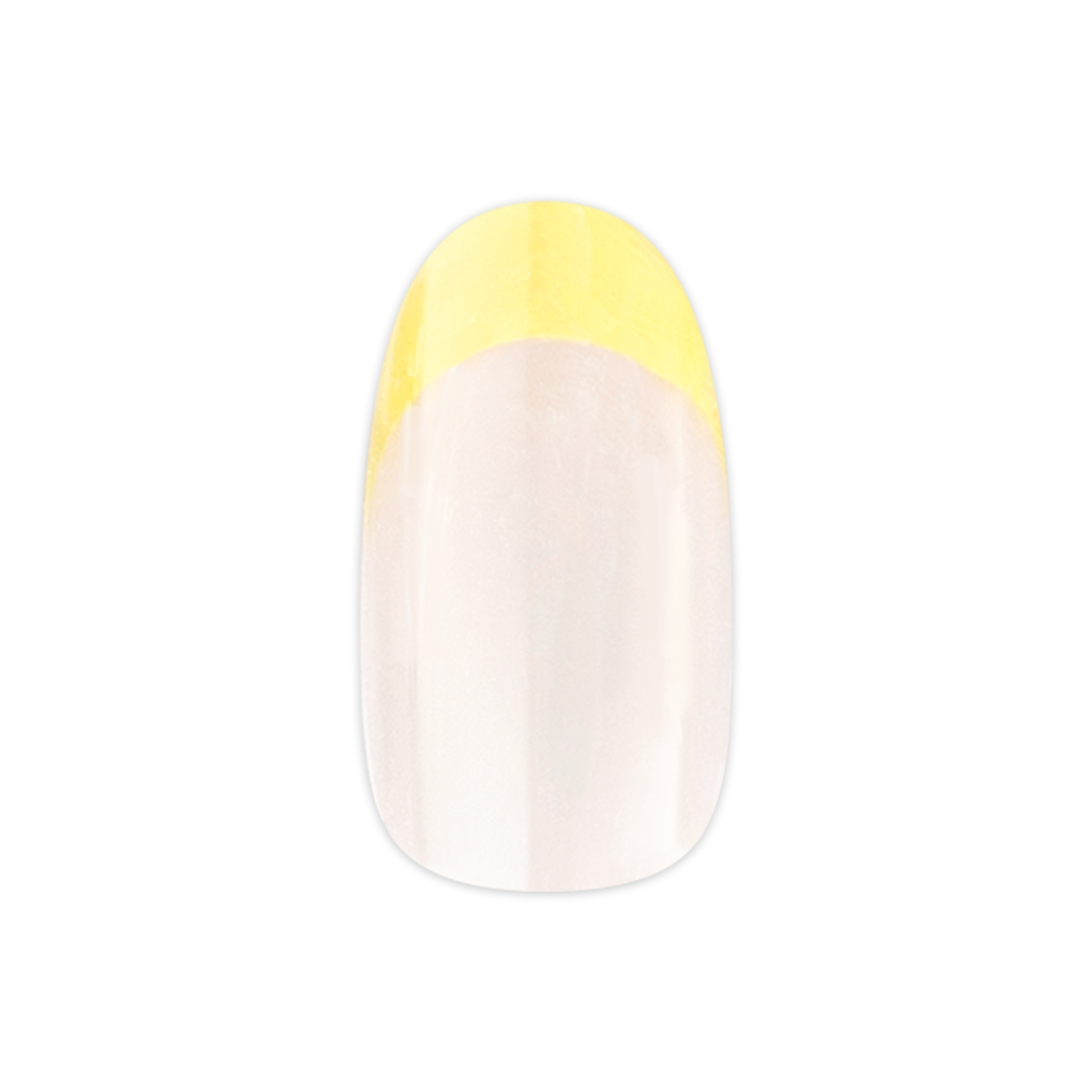 Citrus Chrome French - Press On | Short | Round