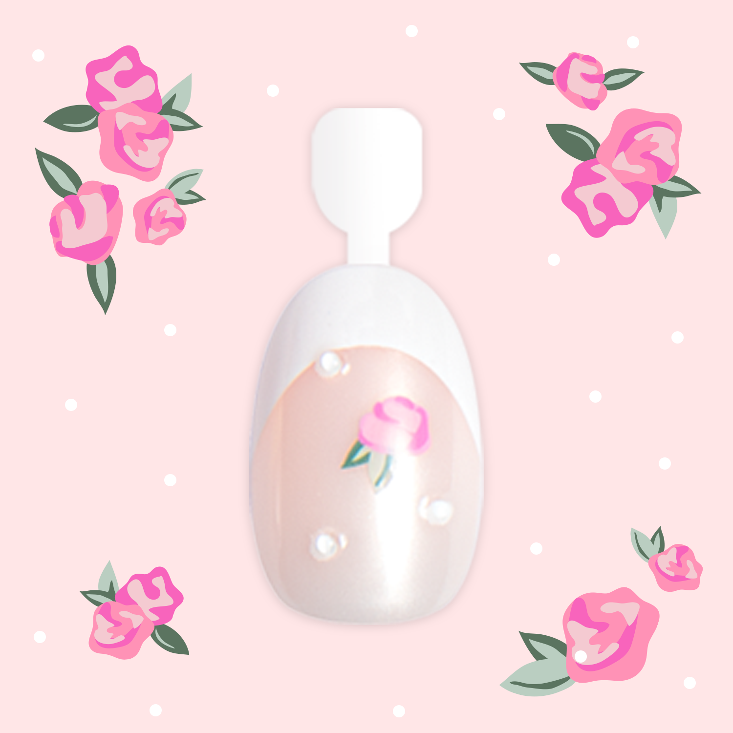 Dreams of Roses - Pressies | Short Medium | Round