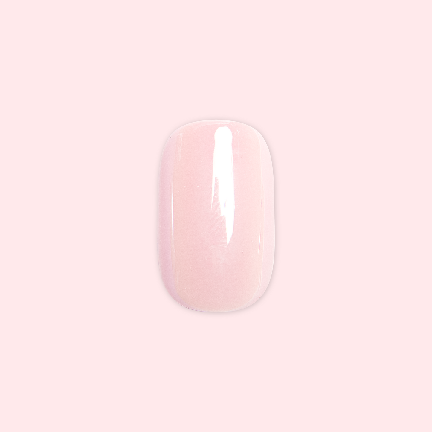 Pink Sands Chrome - Tab Press On | Short | Squoval