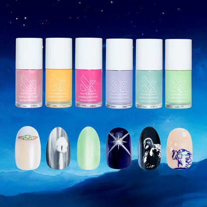 The Mandalorian and Grogu Summer Polish + Press-on Set