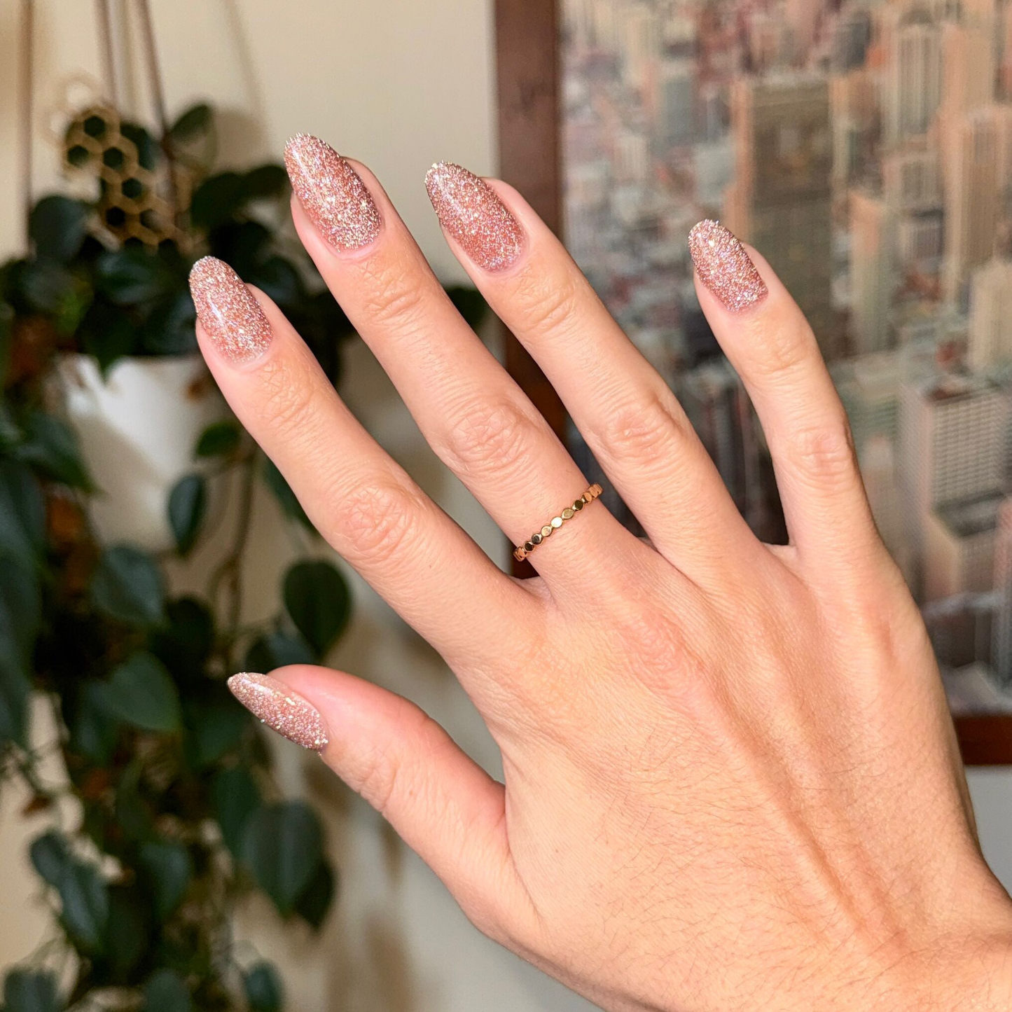 Sparkly Pink Drink Gel