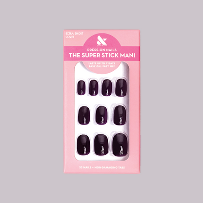 Covet | Extra Short | Round - Tab Press-On