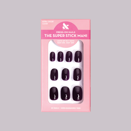 Covet | Extra Short | Round - Tab Press-On