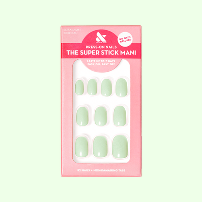 Corrigan | Extra Short | Round - Tab Press-On
